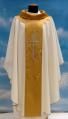  Chi Rho & Alpha Omega Chasuble in Wool & Polyester 